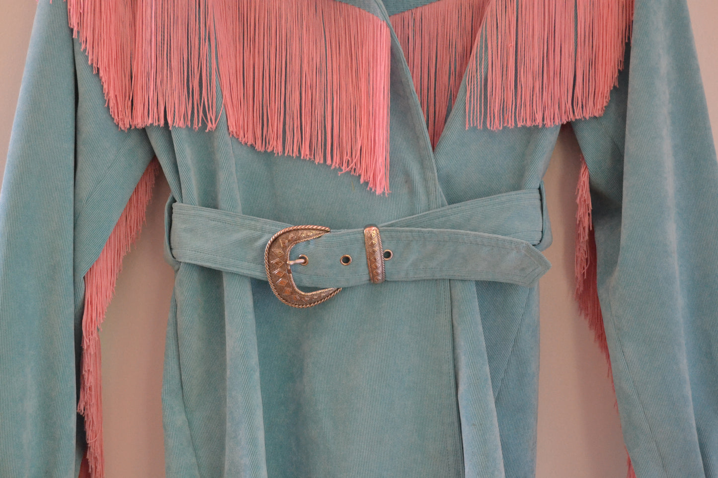 ARC-005- Turquoise Rodeo Romper