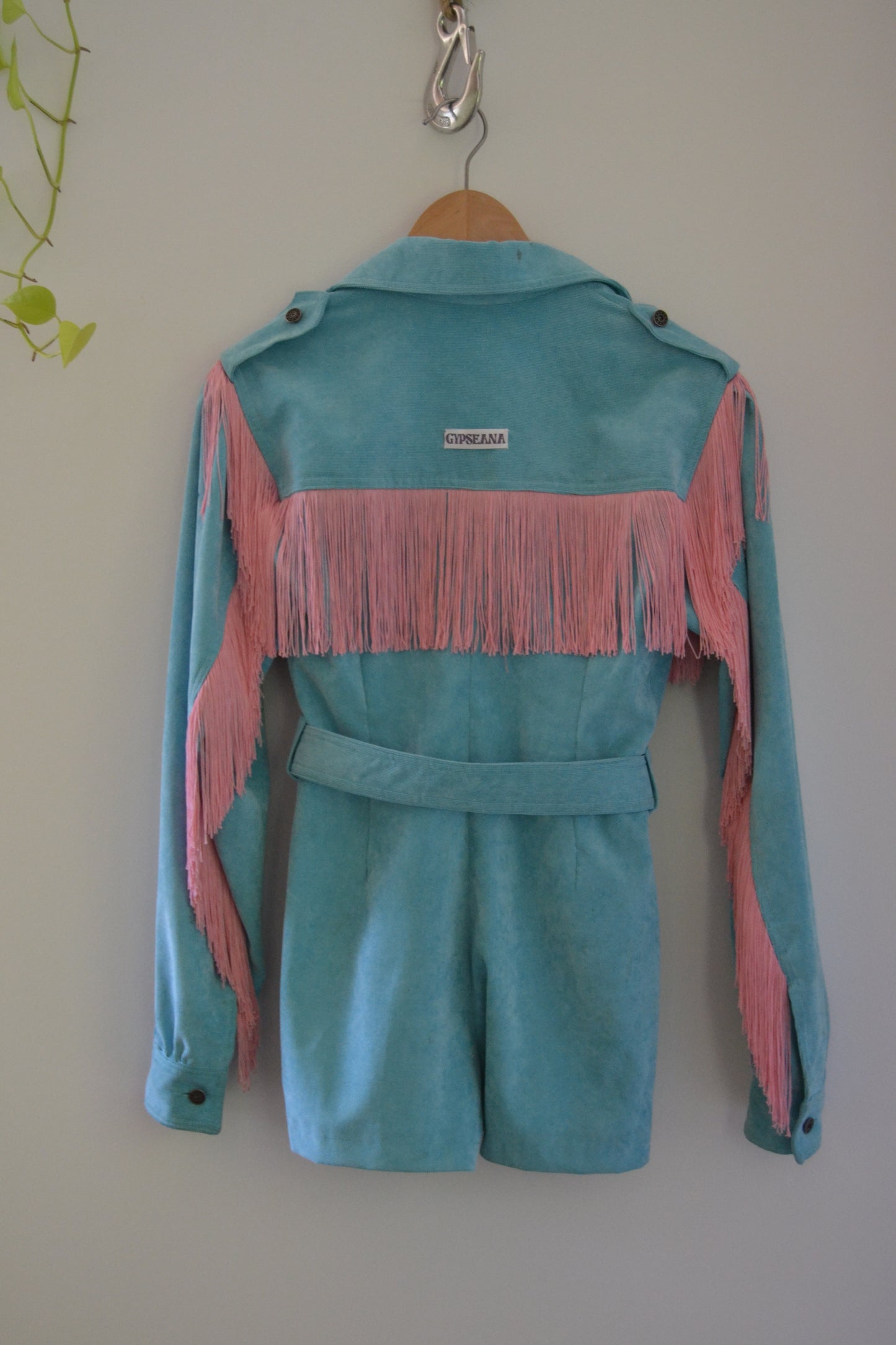 ARC-005- Turquoise Rodeo Romper
