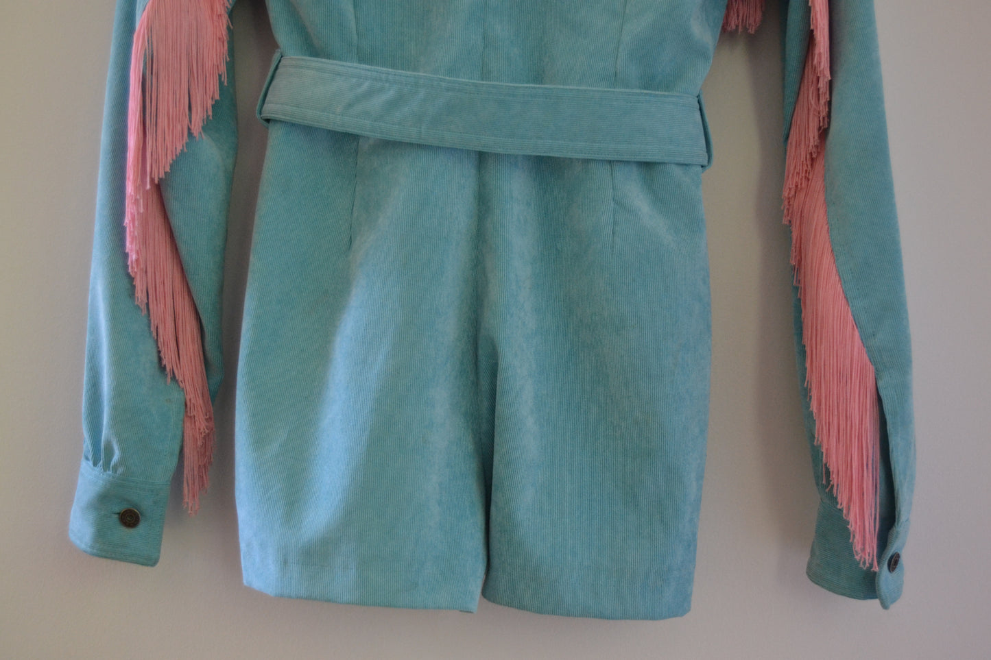ARC-005- Turquoise Rodeo Romper