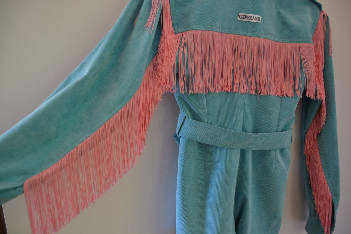 ARC-005- Turquoise Rodeo Romper