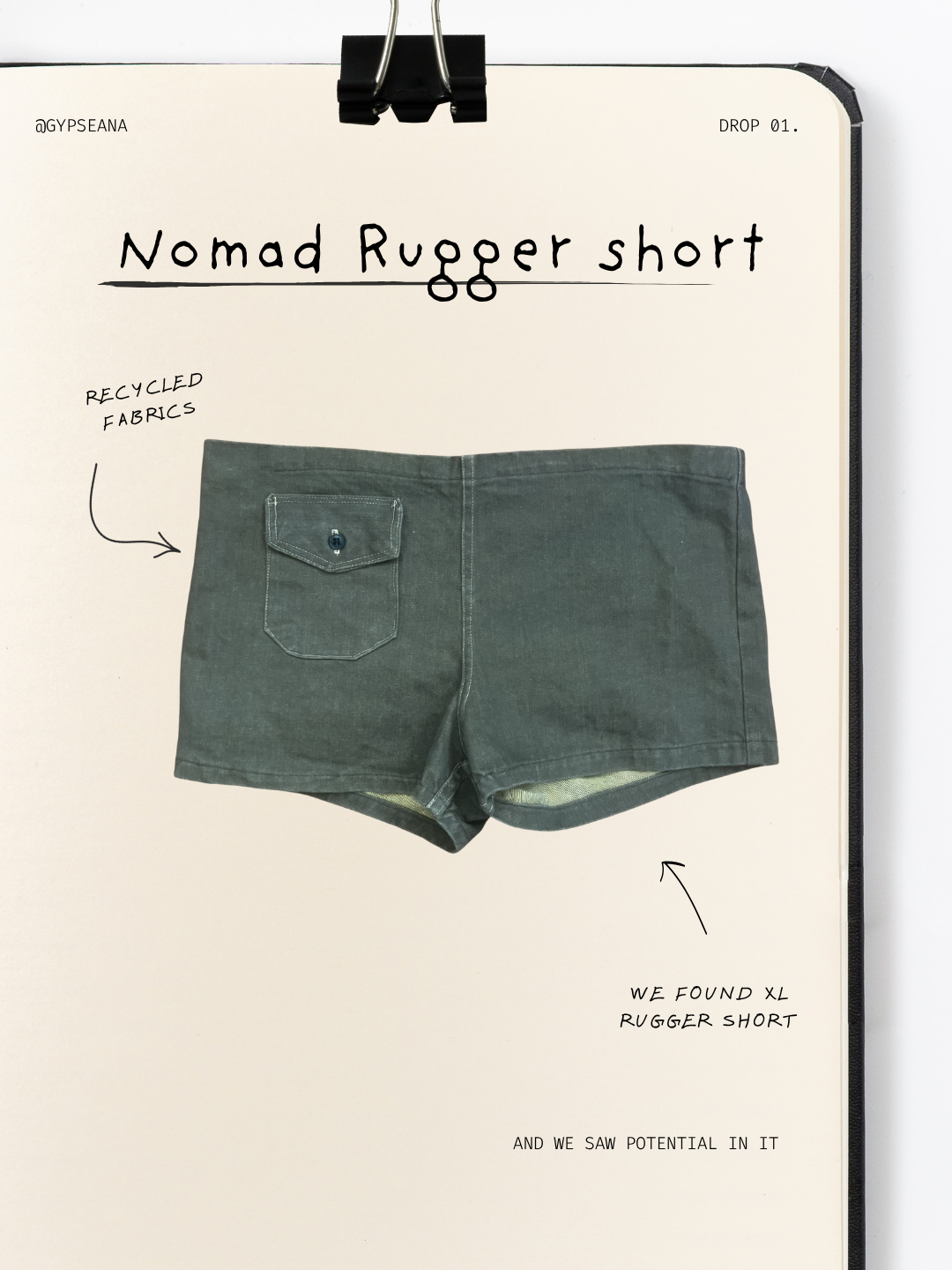 D01-004 - Nomad Rugger Short